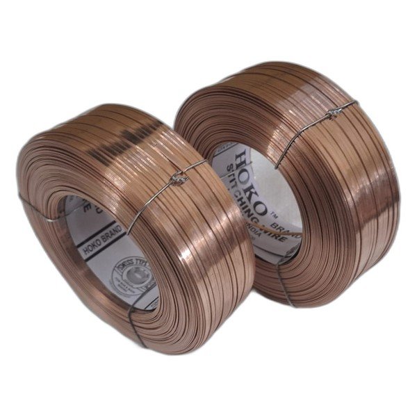 Copper Coated Flat Stitching Wires